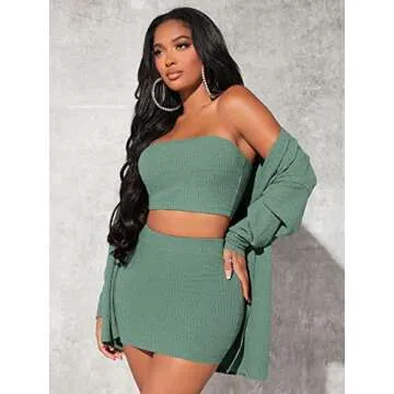 Stylish Verdusa 3 Piece Women's Outfit Set for Every Occasion