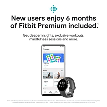 Google Pixel Watch - Stylish Smartwatch with Health Features