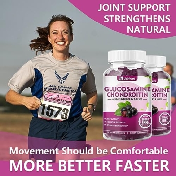 UPNEUTRI Sugar-Free Joint Support Gummies 1500mg