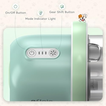 Afloia Dog Grooming Kit - Grooming with Vacuum Tools