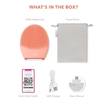 FOREO LUNA 4 Face Cleanser & Anti-Aging Massager