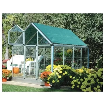 Durable Poly-Tex Shade Cloth for Greenhouses 8x12 Green