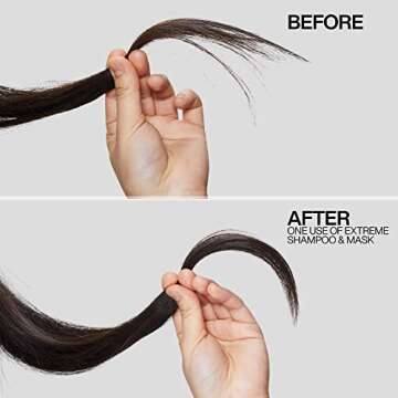 Redken Extreme Shampoo | Anti-Breakage & Repair for Damaged Hair | Infused With Proteins