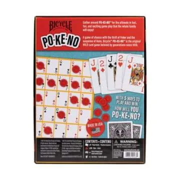 Bicycle Pokeno Card Game Pack for Fun Gatherings