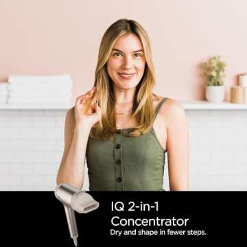 Shark HyperAIR Hair Dryer - Fast, No Heat Damage, Ionic