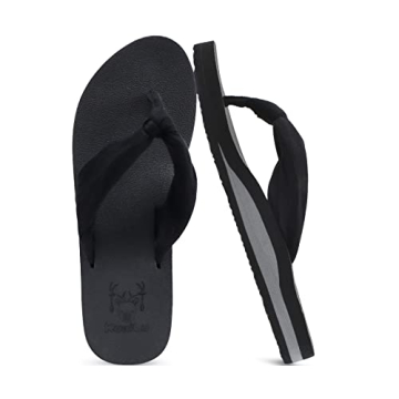 KuaiLu Women’s Flip Flops with Arch Support - Comfortable Summer Sandals