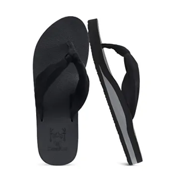 KuaiLu Women’s Flip Flops with Arch Support - Comfortable Summer Sandals