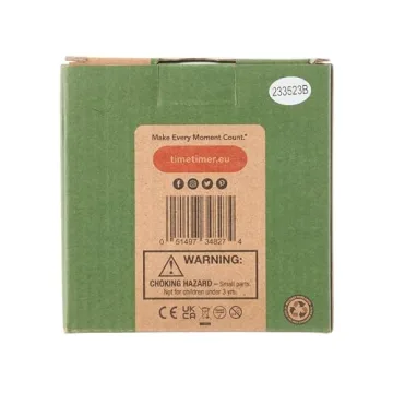 TIME TIMER Home MOD - 60 Minute Kids Visual Timer Home Edition - for Homeschool Supplies Study Tool, Timer for Kids Desk, Office Desk and Meetings with Silent Operation (Fern Green)