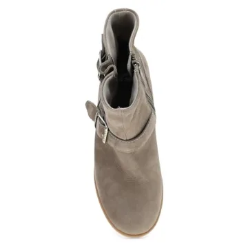 Dansko Delphine for Women - Super Stylish Mid-Shaft Boot - Waterproof Leather and Construction with Rubber Outsole and Leather Stacked Heel for Long-Lasting Style in Any Weather Stone 11.5-12 M US
