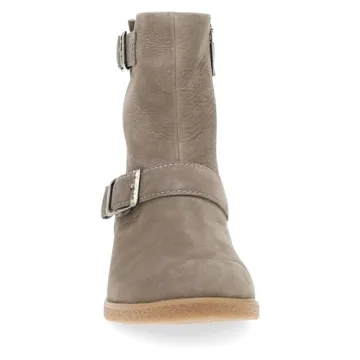 Dansko Delphine for Women - Super Stylish Mid-Shaft Boot - Waterproof Leather and Construction with Rubber Outsole and Leather Stacked Heel for Long-Lasting Style in Any Weather Stone 11.5-12 M US