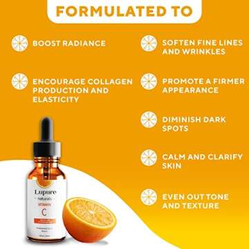 Lupure Vitamin C Face Serum - Anti-Aging & Hydrating Serum