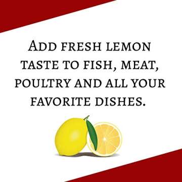 Iberia 100% Lemon Juice - Convenient & Versatile Flavoring