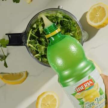 Iberia 100% Lemon Juice - Convenient & Versatile Flavoring