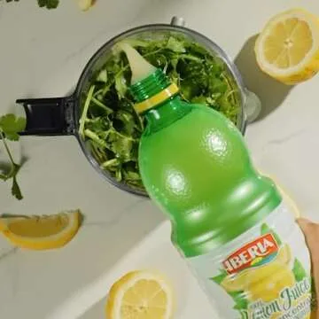 Iberia 100% Lemon Juice - Convenient & Versatile Flavoring