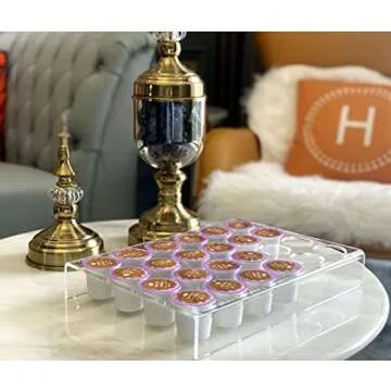 IEEK Coffee Pod Organizer for K-Cups - Stylish & Functional