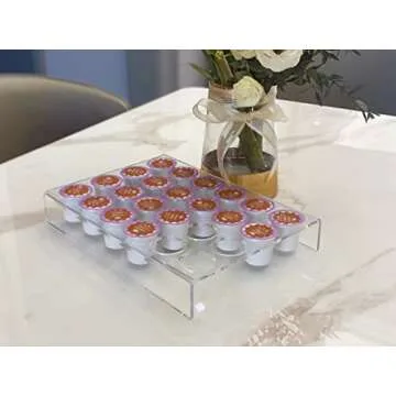 IEEK Coffee Pod Organizer for K-Cups - Stylish & Functional