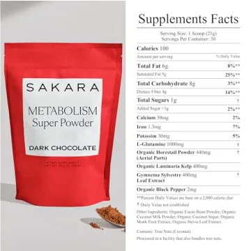 SAKARA Metabolism Super Powder for Digestive Health
