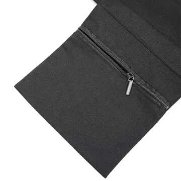 Moyaqi Canvas Tote Bag with Yoga Mat Carrier Pocket