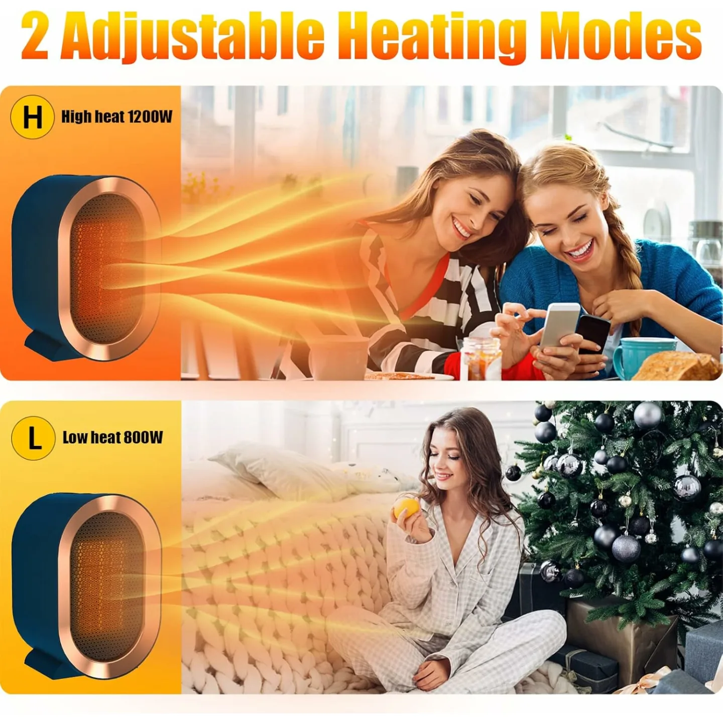 Top Mini Portable Electric Space Heater for Home