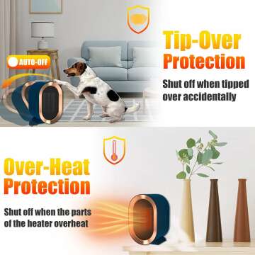 Top Mini Portable Electric Space Heater for Home