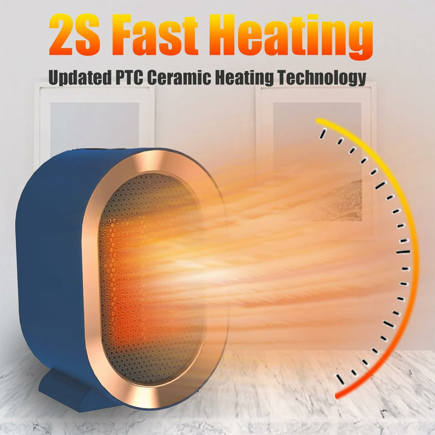 Top Mini Portable Electric Space Heater for Home