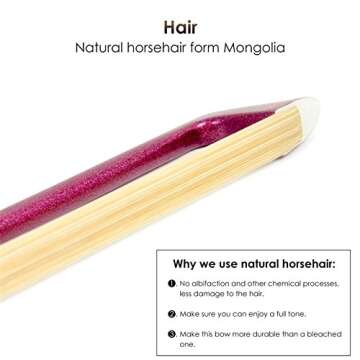 Kmise Carbon Fiber Violin Bow: Lightweight & Durable