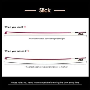 Kmise Carbon Fiber Violin Bow: Lightweight & Durable