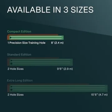 Premium 8ft Golf Putting Mat with Auto Ball Return