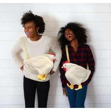 Gupiar Chicken Purse: Adorable Plush Handbag for Women