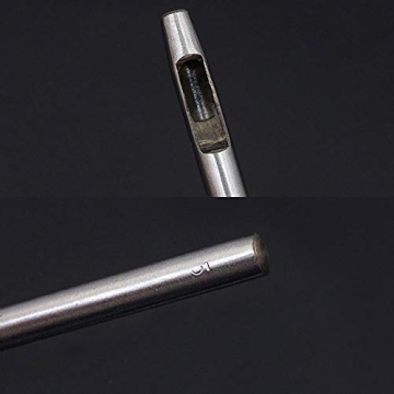 10Pcs Leather Hole Punch Set for Crafts and DIY