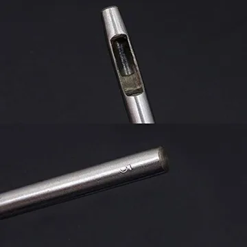 10Pcs Leather Hole Punch Set for Crafts and DIY