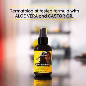 Got2b Glued Flash Glue Remover 4 oz for Easy Wig Adhesive Removal