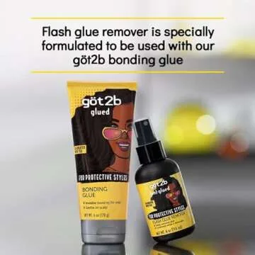 Got2b Glued Flash Glue Remover 4 oz for Easy Wig Adhesive Removal