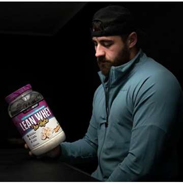 Musclesport Lean Whey Revolution™ Protein Powder - Whey Protein Isolate - Low Calorie, Low Carb, Low Fat, Incredible Flavors - 25g Protein per Scoop (2lb, Dippsadoodles)