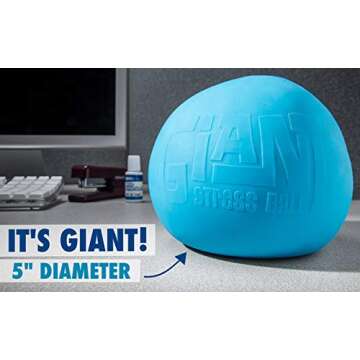 Giant Stress Ball: Oversized stress reliever!