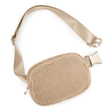 ODODOS Adjustable Mini Belt Bag for Travel and Workouts