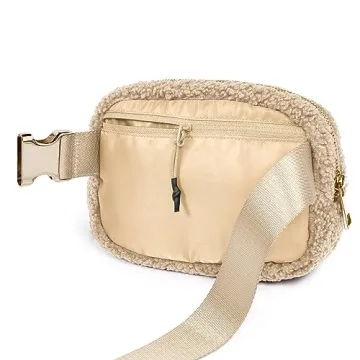 ODODOS Adjustable Mini Belt Bag for Travel and Workouts