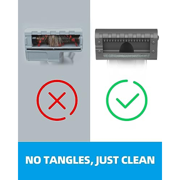 Brigii Pet Hair Vacuum - Cordless, Ergonomic and Powerful