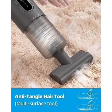 Brigii Pet Hair Vacuum - Cordless, Ergonomic and Powerful