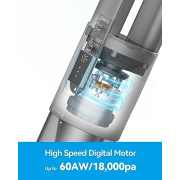 Brigii Pet Hair Vacuum - Cordless, Ergonomic and Powerful