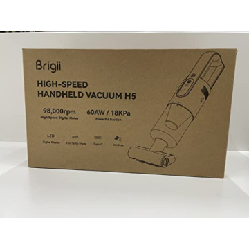 Brigii Pet Hair Vacuum - Cordless, Ergonomic and Powerful