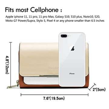 Roulens Small Crossbody Bag - Stylish Women’s Wallet