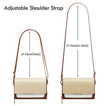 Roulens Small Crossbody Bag - Stylish Women’s Wallet