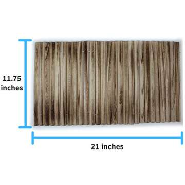 Flexible Wood Hideout - Extra Large - House, Tunnel, Ramp, Bridge, Tube for Guinea Pigs, Ferrets, He...