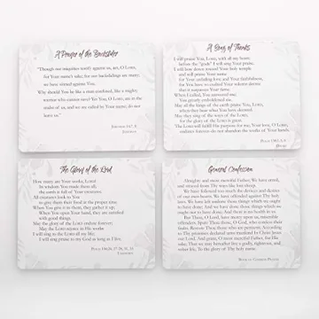 Inspirational Prayer Cards in Metal Tin for Women