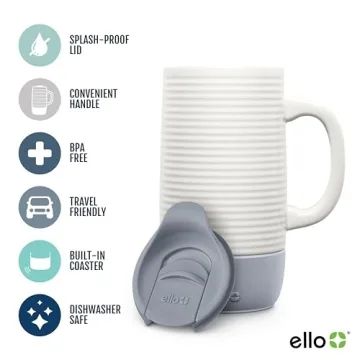 Ello Jane 18oz Ceramic Travel Mug - Splash Resistant