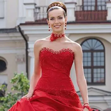 Rhinestone Red Heart Sewing Buttons - Crafting and DIY Ideas