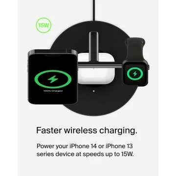 Fast 3-in-1 MagSafe Charger for Apple Devices