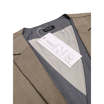 Coofandy Mens Stylish Layered Vest for Formal Events