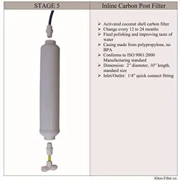 Compatible APEC Ultimate Complete 5 stage high capacity filter set for model ROES-50, RO-45, RO-PUMP RO Reverse Osmosis systems, 100% compatible + instructions and free tech support, provided by Alton